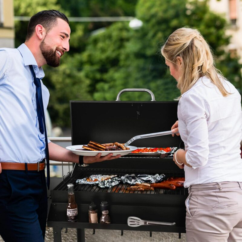 Royal Gourmet CC1830T 30  Barrel Charcoal Grill - Image 8