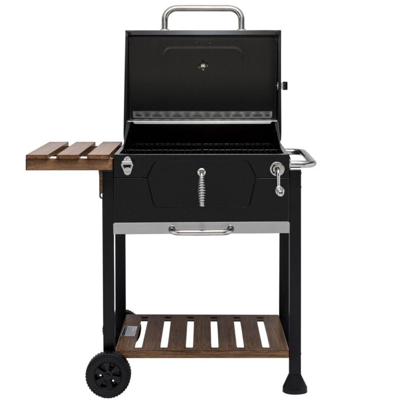 Royal Gourmet CD1824M 24  Charcoal Grill with Handle and Folding Table, - Image 2