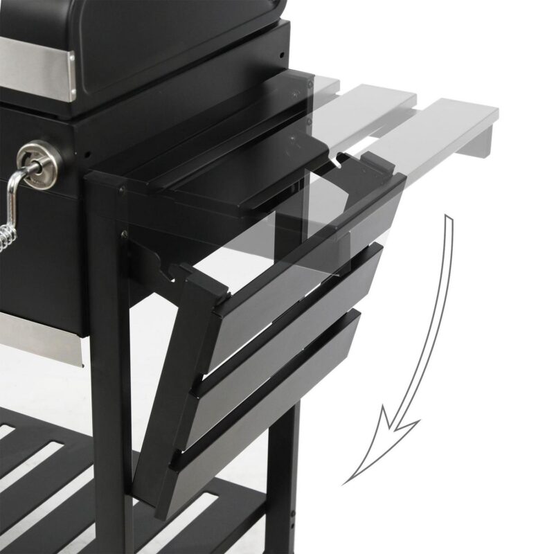 Royal Gourmet Corp Royal Gourmet 24-inch Charcoal BBQ Grill, Black - Image 6
