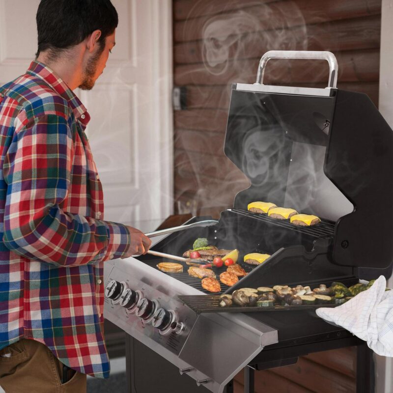 Royal Gourmet GA4400T Stainless Steel 4-Burner BBQ Gas Grill, 40,000 BTU - Image 12