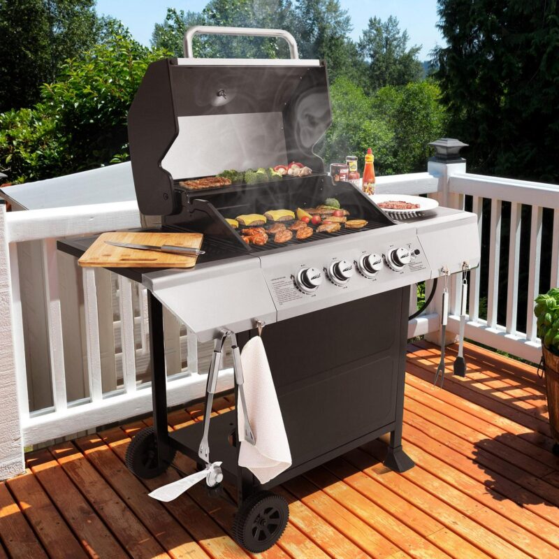Royal Gourmet GA4400T Stainless Steel 4-Burner BBQ Gas Grill, 40,000 BTU - Image 15