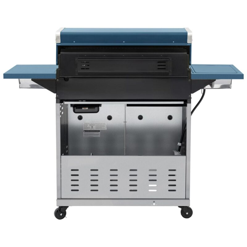 Royal Gourmet GA5403B 5-Burner BBQ Cabinet Style Gas Grill,Sear Burner, Rear Burner and Side Burner,Blue - Image 11