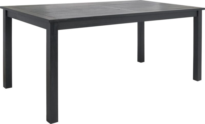 SAFAVIEH Aquina Outdoor Patio 3 Piece Dining Set, Black - Image 10
