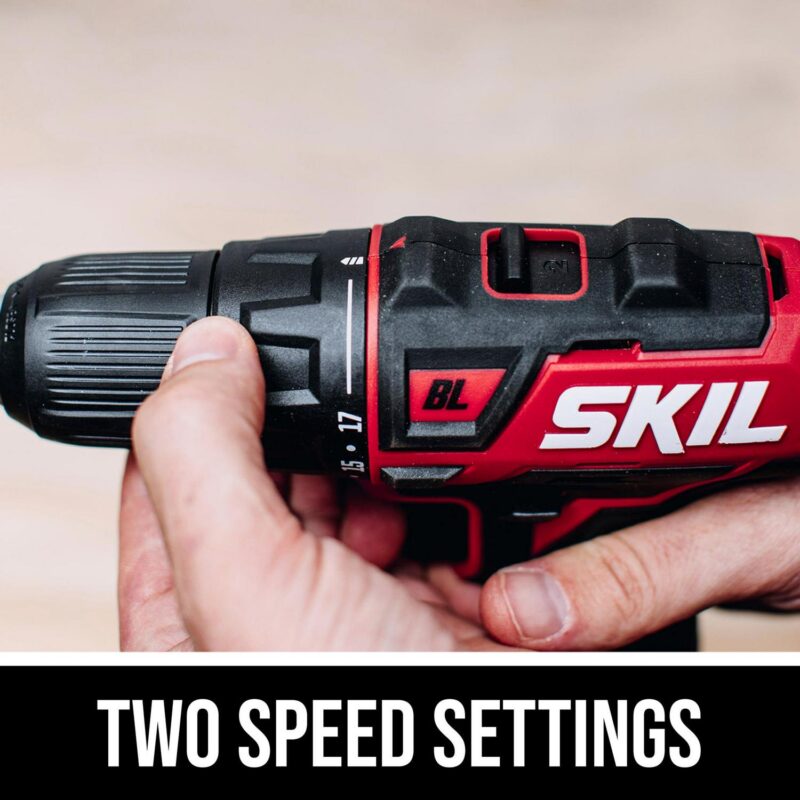 SKIL Cordless PWR CORE 12a c Brushless 12-Volt Drill Driver and Circular Saw Kit with 4.0Ah Battery and PWR JUMPa c Charger - Image 8