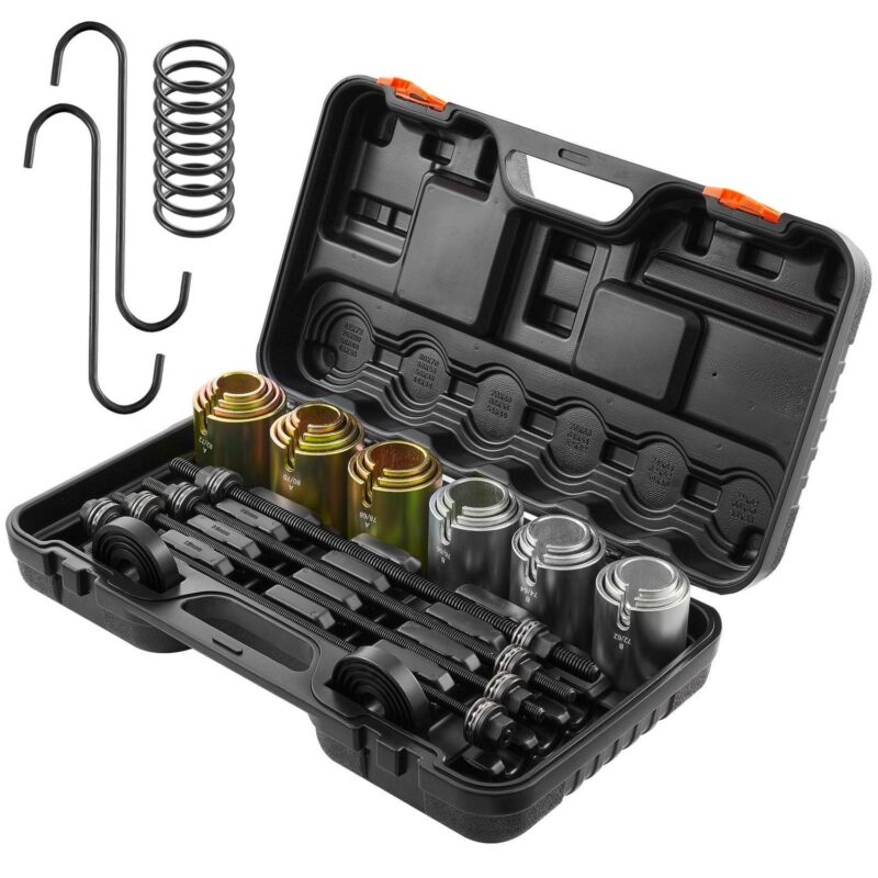 SKYSHALO 26-Piece Pull and Press Sleeve Set, Steel Bushing Removal and Installation Kit, Bush Insertion Removal Tools with Storage Case, Suitable for LCV and HGV Engines - Image 4