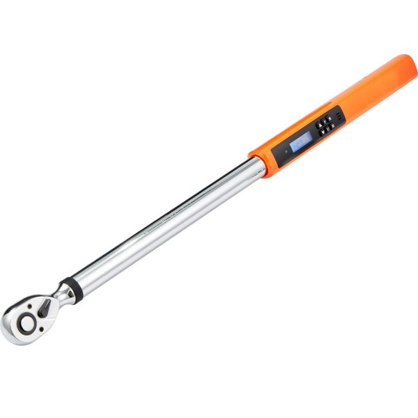 SKYSHALO Digital Torque Wrench, 1/2  Drive Electronic Torque Wrench, Torque Wrench Kit 25-250ft.lb/34-340n.m Torque Range Accurate to A+-2%, 3-Mode Adjustable Torque Wrench Set