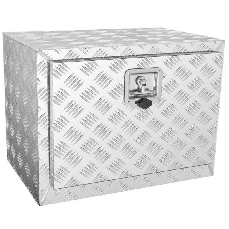 SKYSHALO Underbody Aluminum Truck Tool Box 24  x 14  x 16  Trailer RV Tool Storage - Image 8