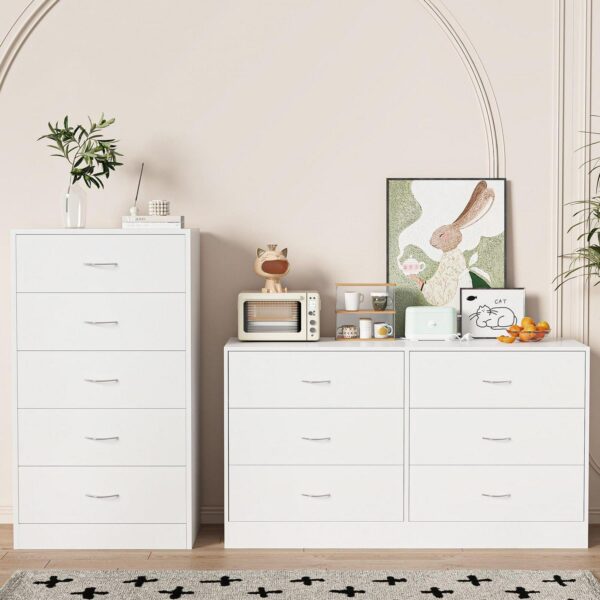 SUGIFT 6 Drawer Whit 5eb34de6baf66e5d5849313b33cd0631