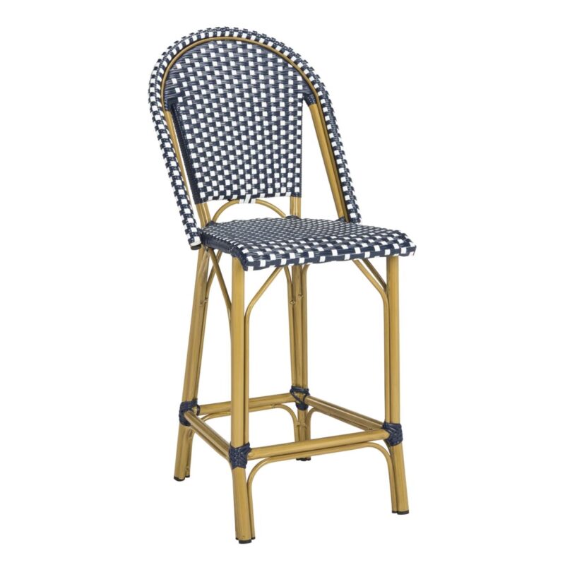 Safavieh Gresley Outdoor French Bistro Stacking Counter Stool - Image 3