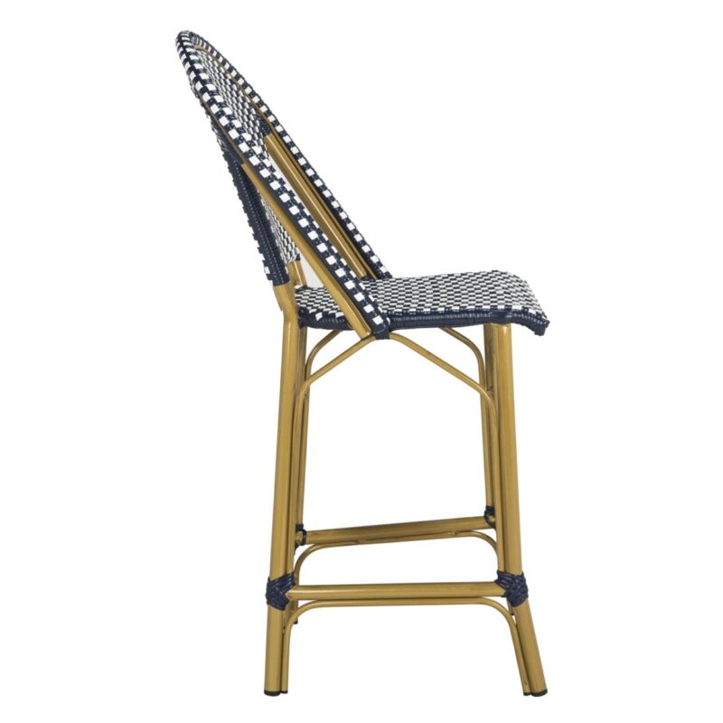 Safavieh Gresley Outdoor French Bistro Stacking Counter Stool - Image 4