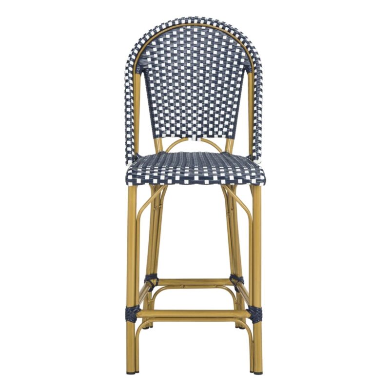 Safavieh Gresley Outdoor French Bistro Stacking Counter Stool - Image 2
