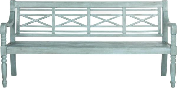 Safavieh Karoo Indoor/Outdoor Contemporary Acacia Bench
