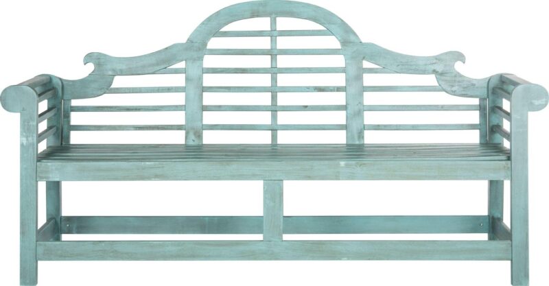 Safavieh Khara Indoor/Outdoor Contemporary Garden Bench - Image 2