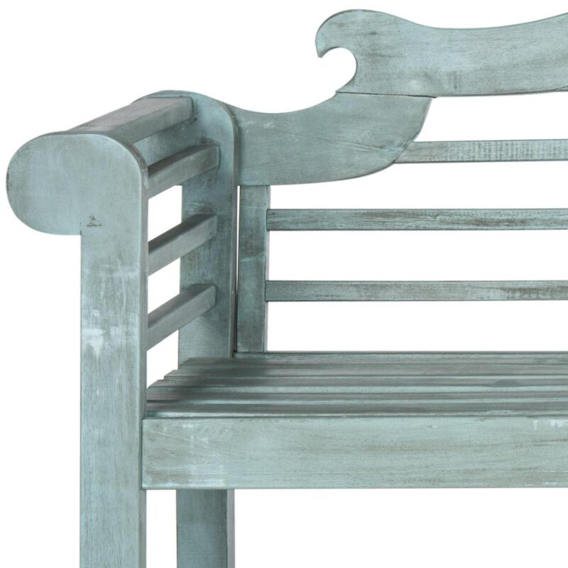 Safavieh Khara Indoor/Outdoor Contemporary Garden Bench - Image 4