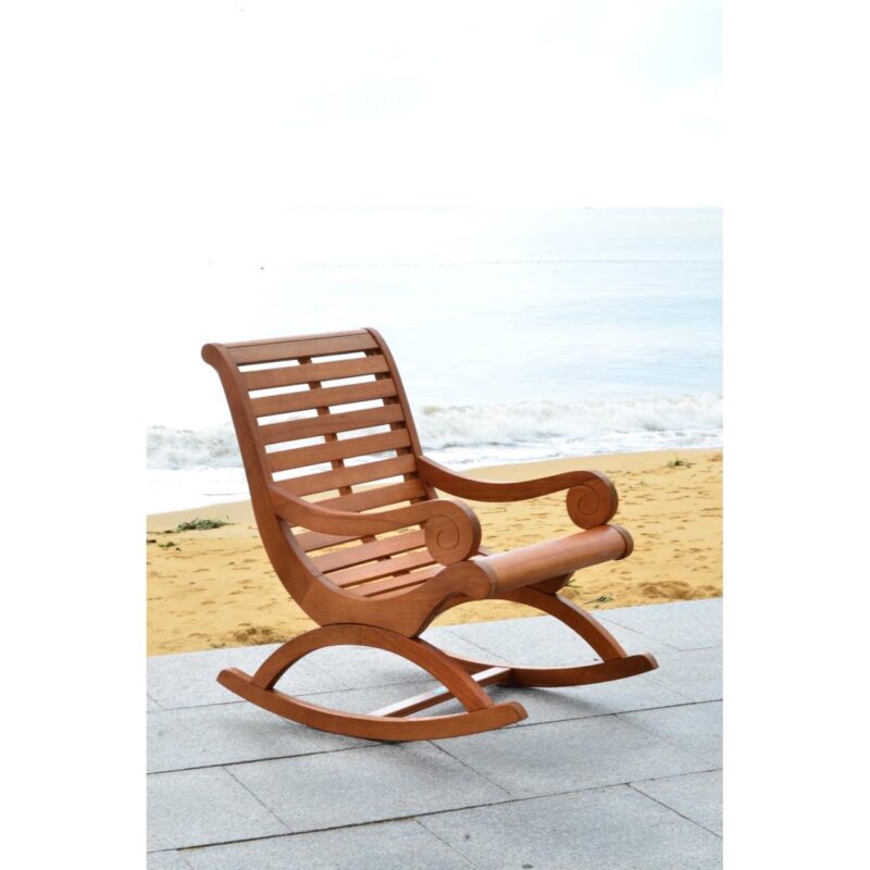 Safavieh Sonora Indoor/Outdoor Traditional Rocking Chair - Image 5