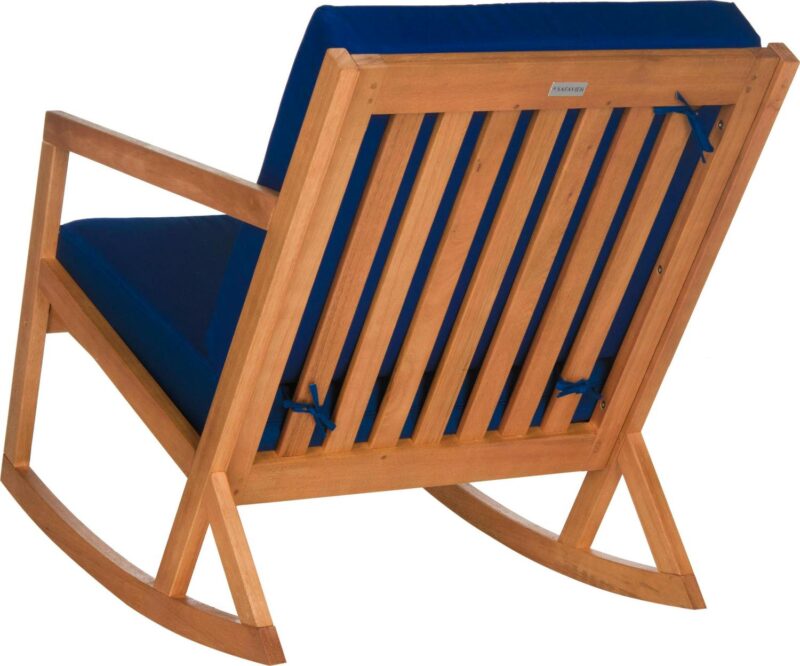 Safavieh Vernon Indoor/Outdoor Modern Rocking Chair with Cushion - Image 6