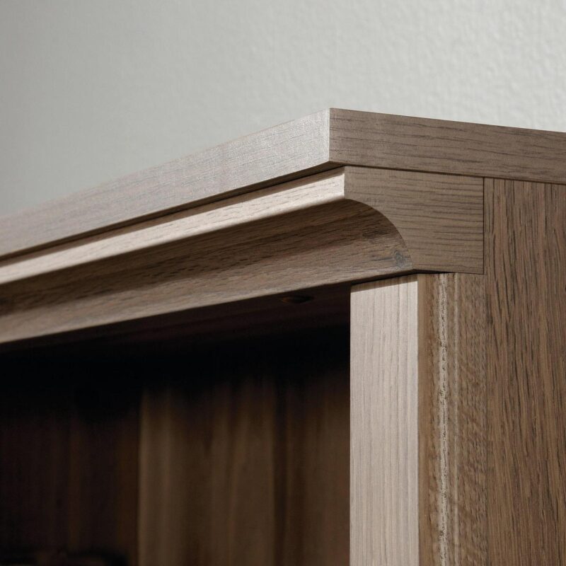 Sauder 5-Shelf Bookcase, Salt Oak Finish - Image 5