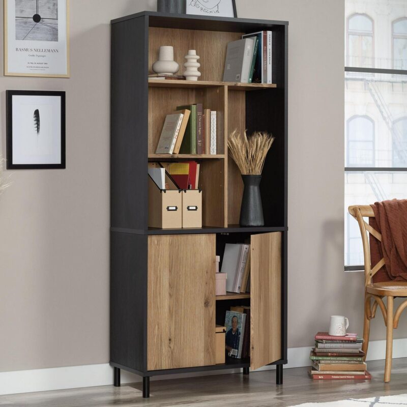 Sauder Acadia Way Library, Raven Oak Finish - Image 2