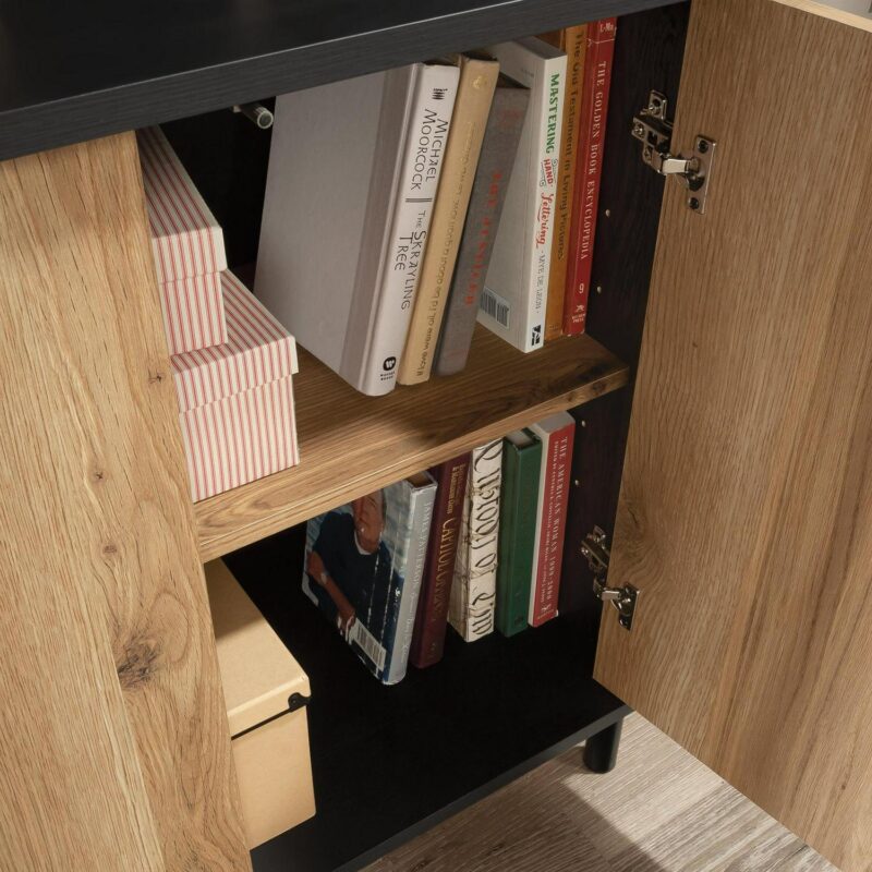 Sauder Acadia Way Library, Raven Oak Finish - Image 8