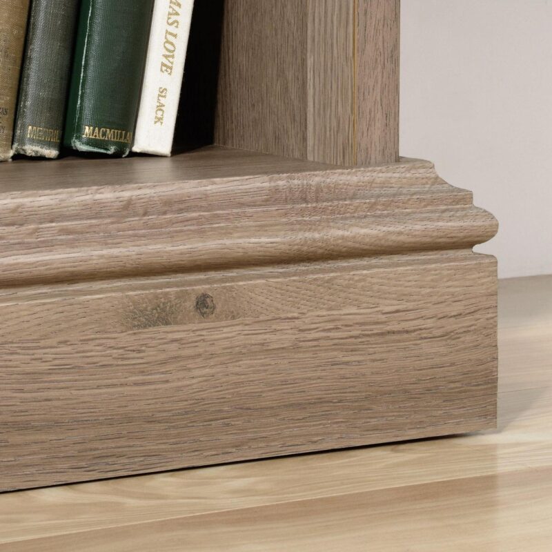 Sauder Barrister Lane Tall Bookcase, Salt Oak Finish - Image 3