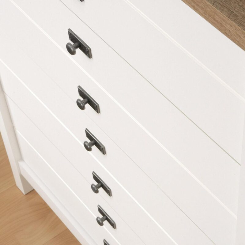Sauder Cottage Road 4 Drawer Chest, Soft White Finish - Image 8