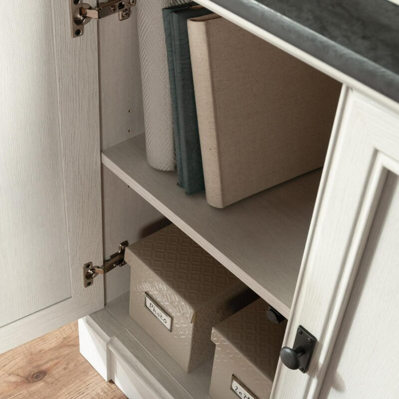 Sauder Palladia Bookcase, Glacier Oak Finish - Image 6