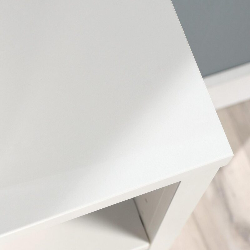Sauder Select 3-Shelf Display Bookcase, Soft White Finish - Image 3