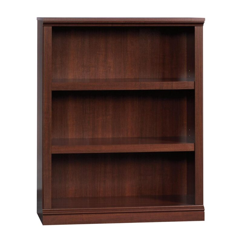 Sauder Select 3 Shelf Bookcase, Select Cherry Finish - Image 10