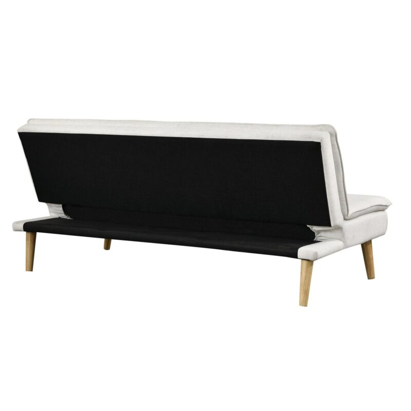 Serta Tennyson Modern Convertible Sofa, Cream Fabric - Image 9
