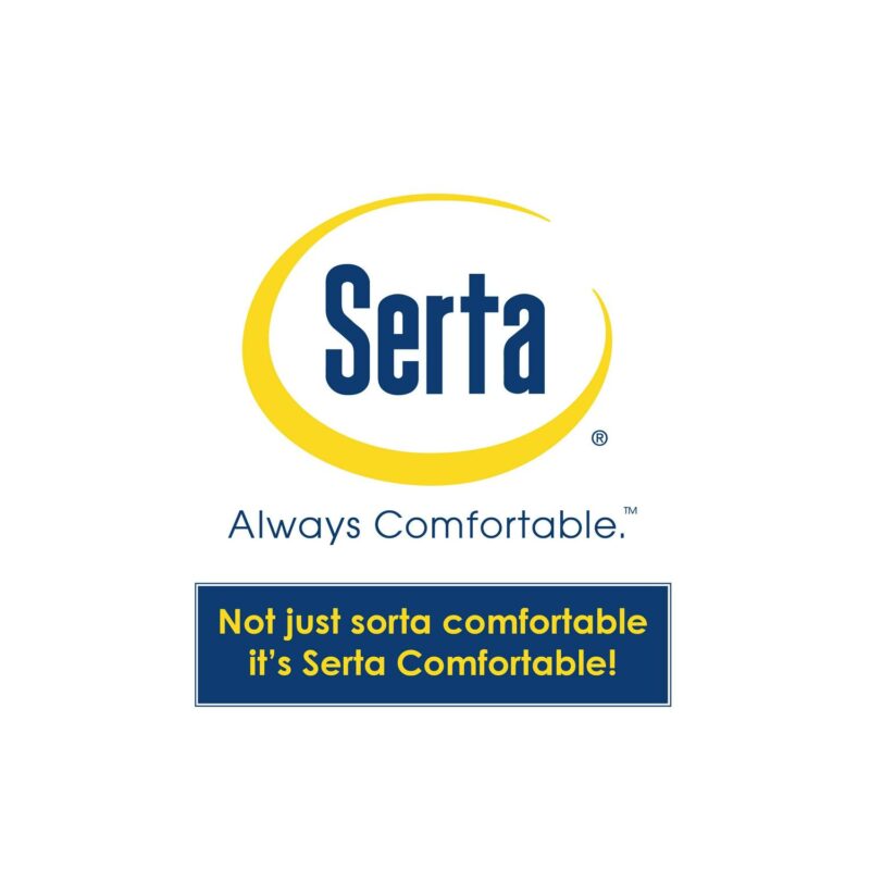 Serta Windsor Futon with Storage and Power, Gray Fabric - Image 17