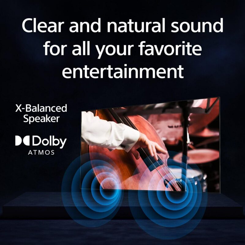 Sony 55a Class BRAVIA 3 LED 4K HDR Smart Google TV K-55S30, 2024 Model - Image 7