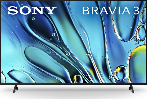 Sony 55a Class BRAVIA 3 LED 4K HDR Smart Google TV K-55S30, 2024 Model