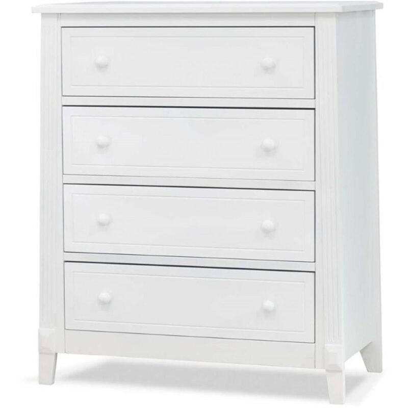 Sorelle Berkley 4-Drawer Chest - White