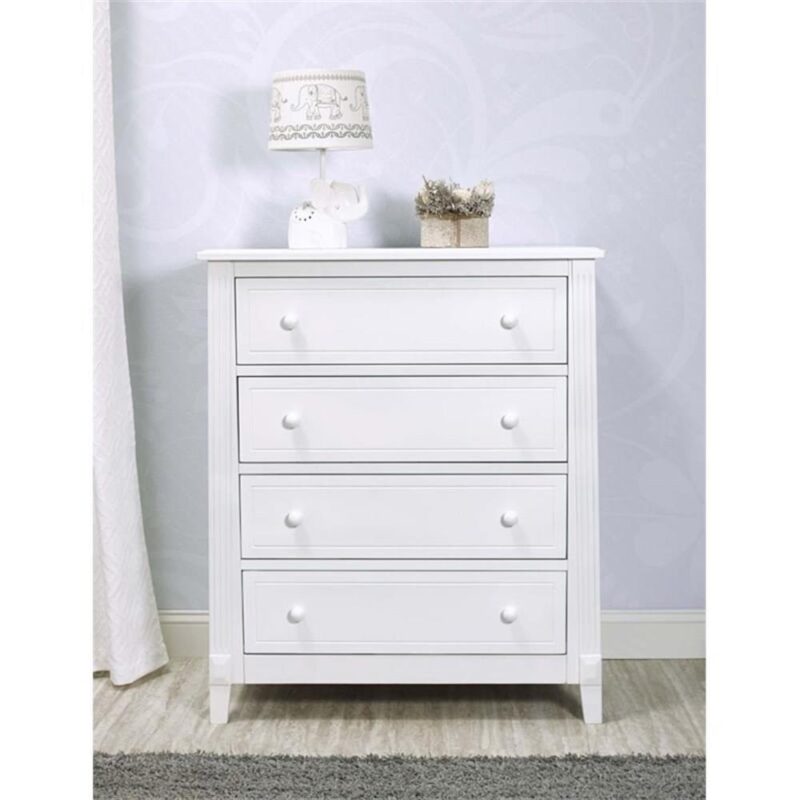 Sorelle Berkley 4-Drawer Chest - White - Image 2