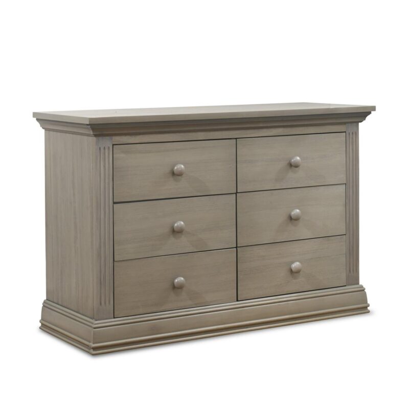 Sorelle Furniture 7360-HG Paxton Double Dresser, Heritage Gray - Image 3