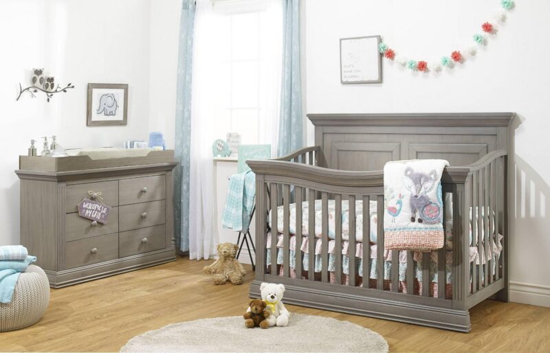 Sorelle Furniture 7360-HG Paxton Double Dresser, Heritage Gray - Image 2
