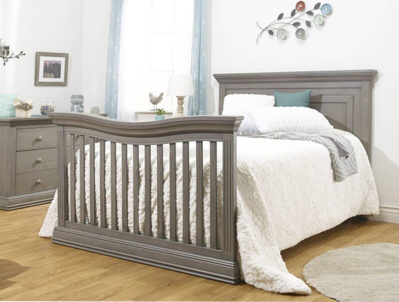 Sorelle Furniture Paxton 4 in 1 Crib Heritage Gray - Image 4