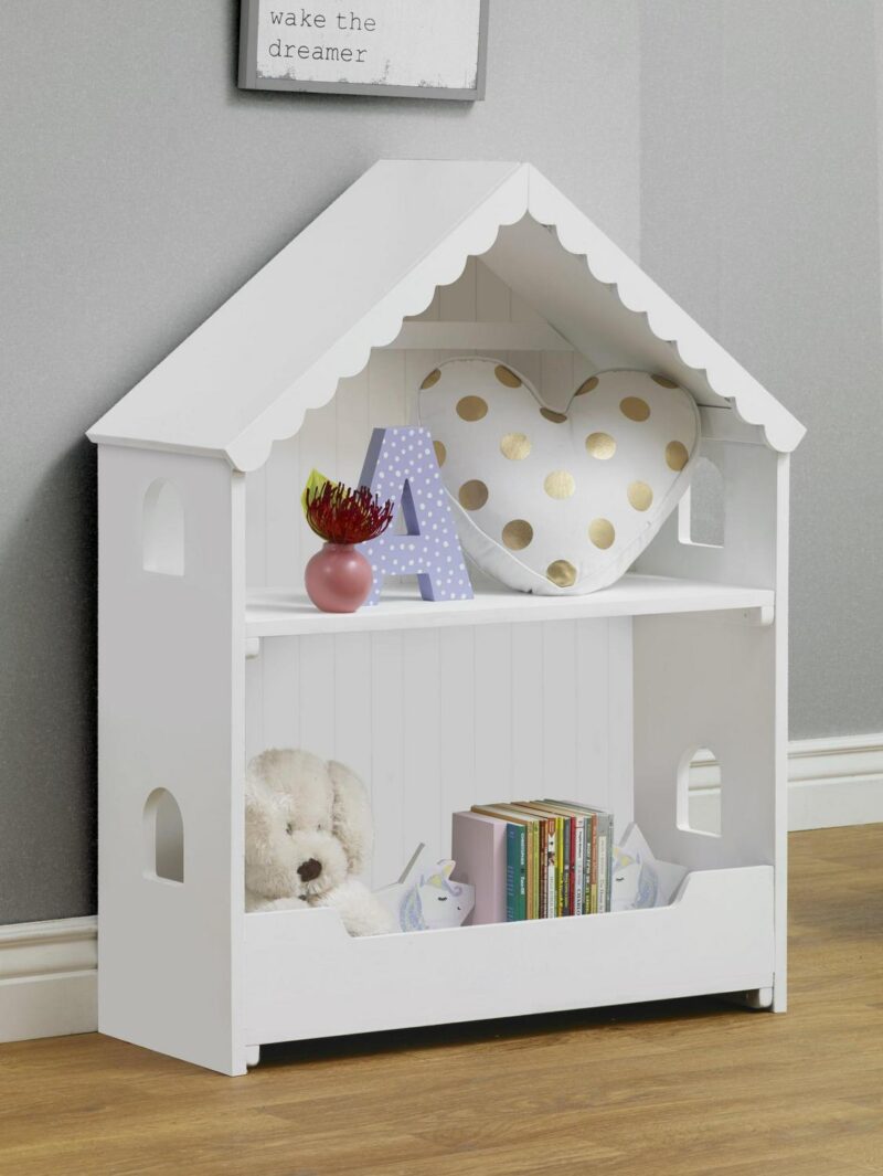 Sorelle Furniture Sweethome Bookcase, White, 40.00  H x 32.00  W x 14.00  D - Image 2