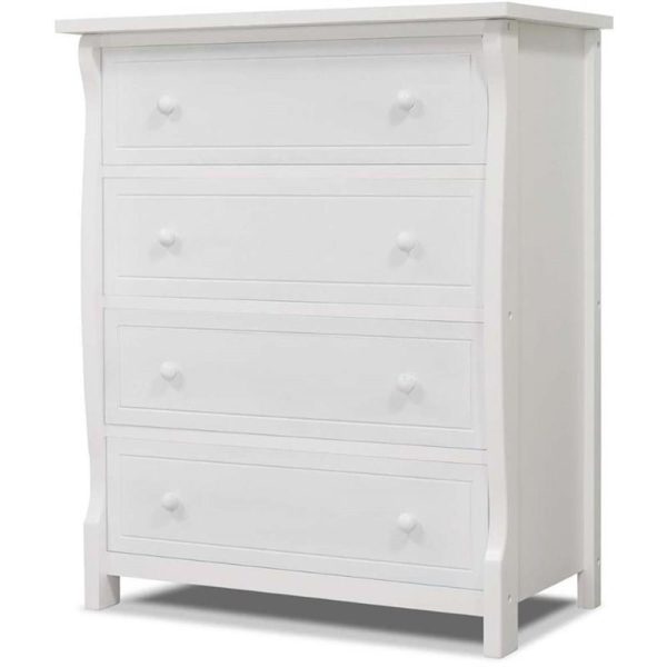 Sorelle Princeton Elite 4-Drawer Dresser - White