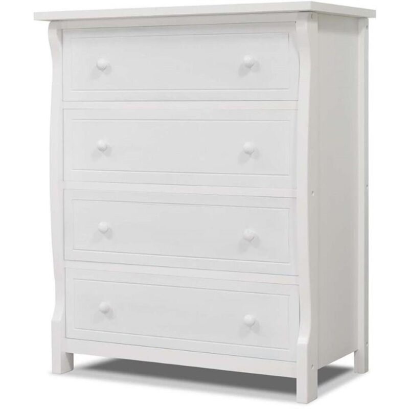 Sorelle Princeton Elite 4-Drawer Dresser - White