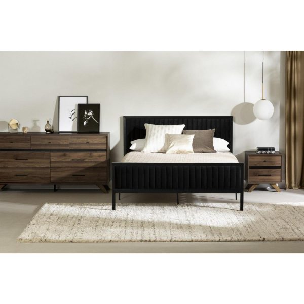South Shore Flam, Scandinavian Dresser, Brown