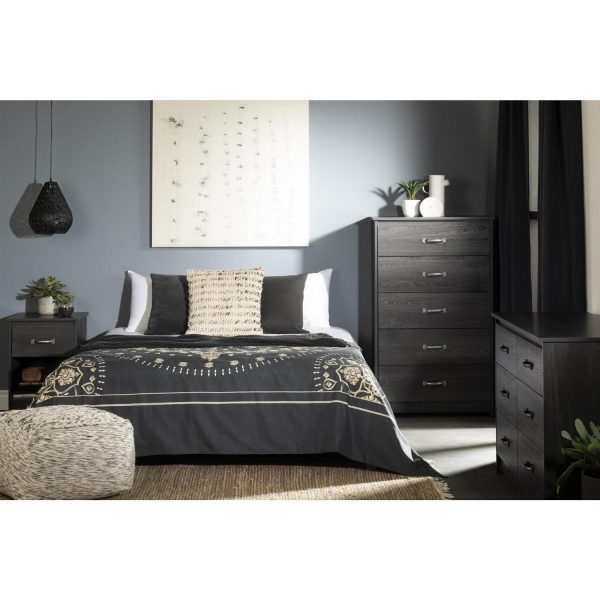 South Shore Tassio, Farmhouse Chest, Gray
