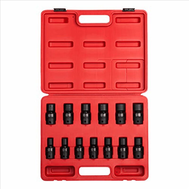 Sunex 2665 13-Piece 1/2  Drive Metric Universal Impact Socket Set - Image 3