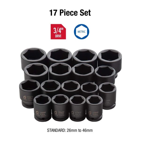 Sunex 4684 17 Piece 439ec315defac85bdb2ec5bda19d03b8