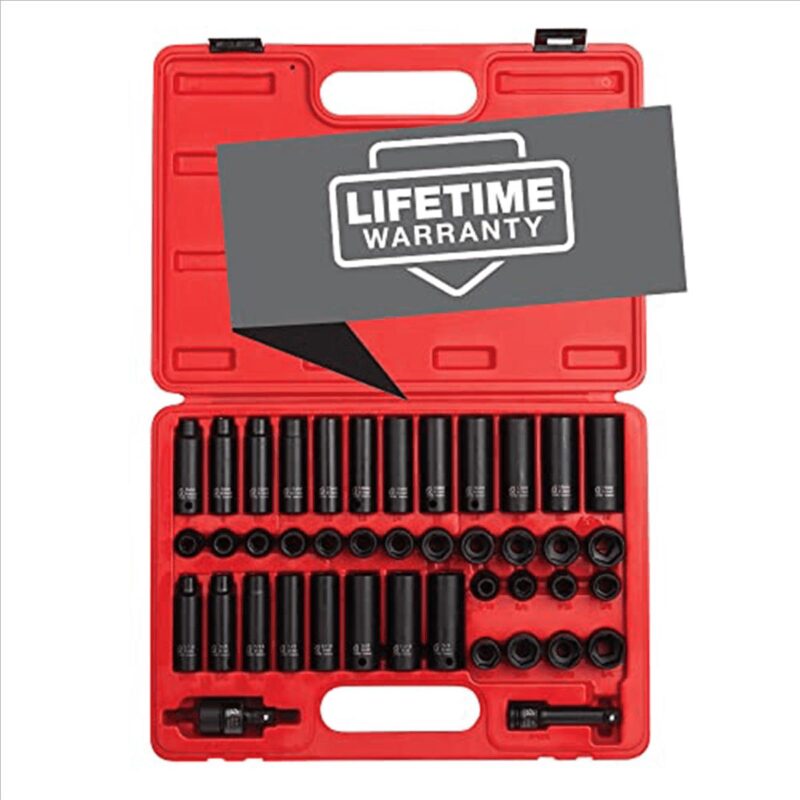 Sunex SUN3342 3/8  Drive 42 Piece SAE and Metric Master Impact Socket Set - Image 3