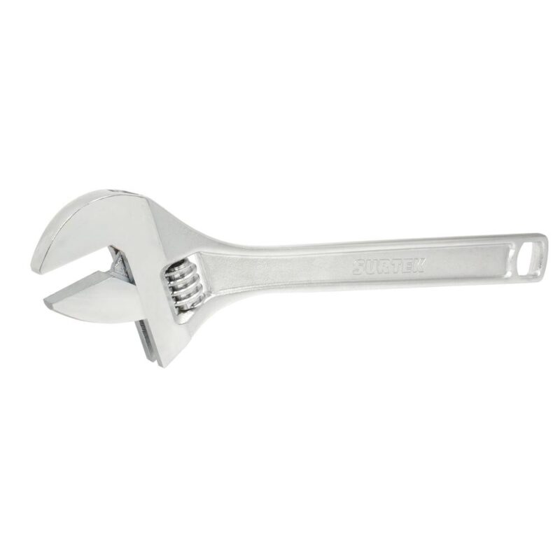 Surtek Chromium-plated adjustable wrench 18