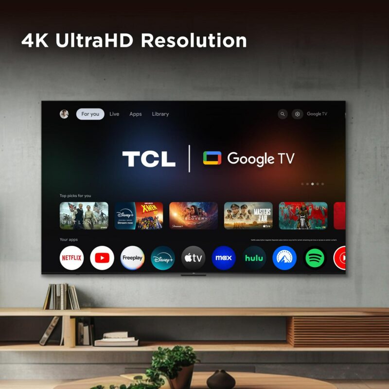 TCL 55  Q Series (NEW 2025) 4K UHD HDR QLED Smart TV with Google TV a 55Q51K - Image 3