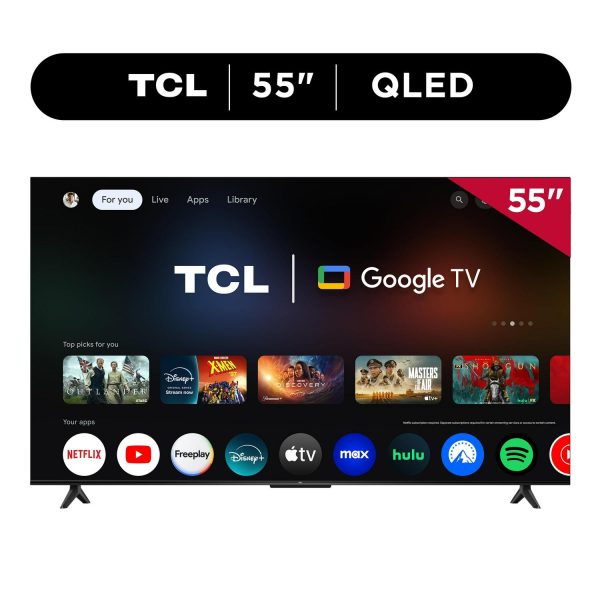 TCL 55  Q Series (NEW 2025) 4K UHD HDR QLED Smart TV with Google TV a 55Q51K