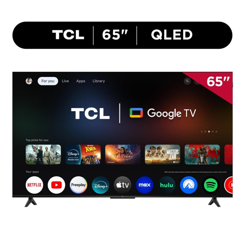 TCL 65  Q Series (NEW 2025) 4K UHD HDR QLED Smart TV with Google TV a 65Q51K