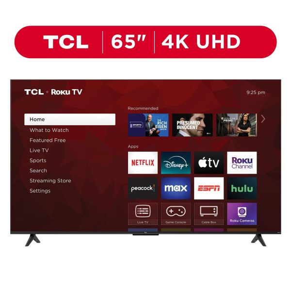 TCL 65a Class S4 (65S451) 4K UHD HDR Smart TV with Roku TV